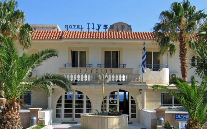 Ilyssion Hotel Lardos Exterior foto